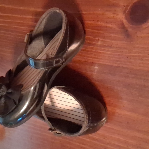 Black Kids Mary Jane Shoes with Bow - Picture 4 of 4